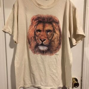 Henderson Men's Cream and White T-shirt